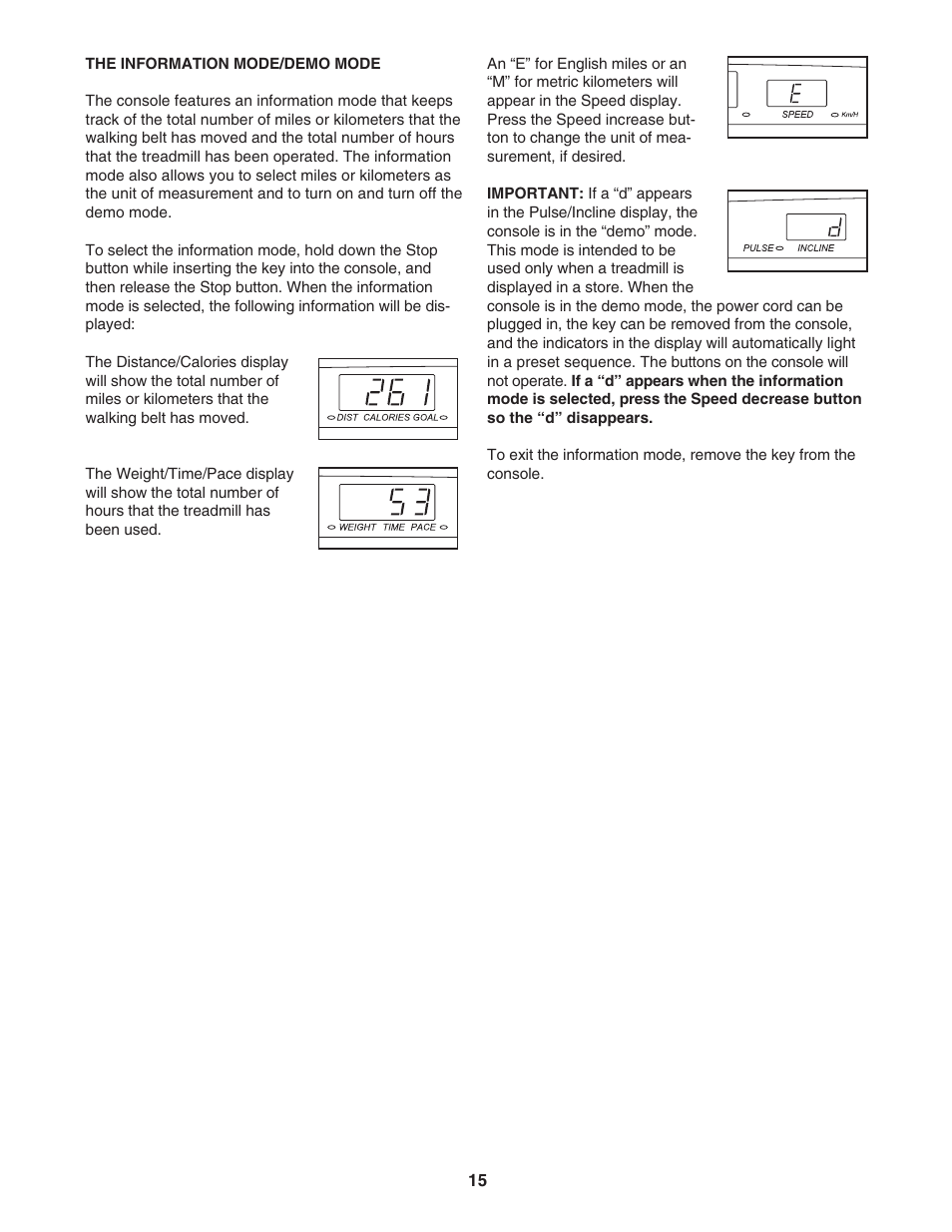 ProForm 450 PFTL41105.0 User Manual | Page 15 / 22