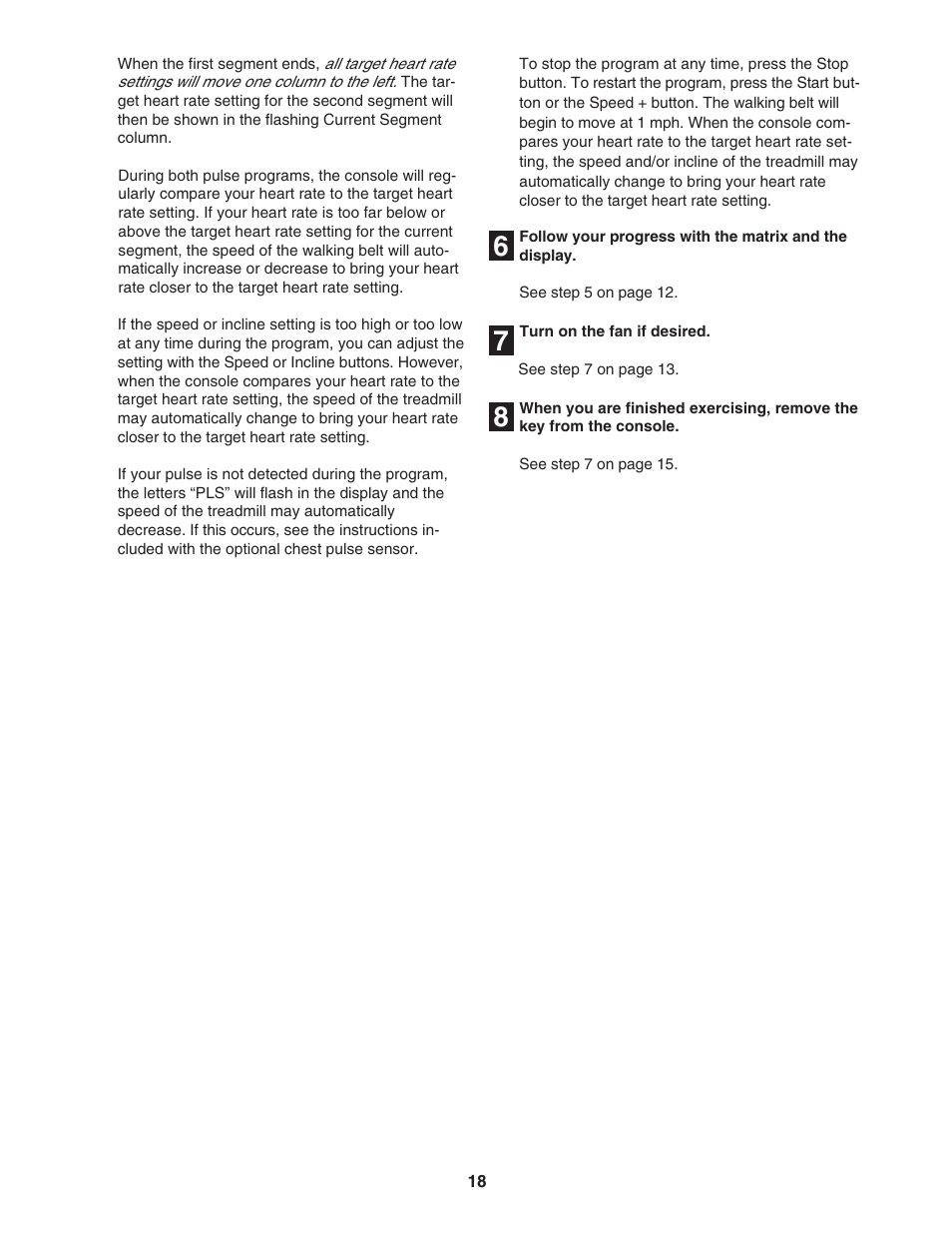 ProForm PFTL73105.1 User Manual | Page 18 / 30