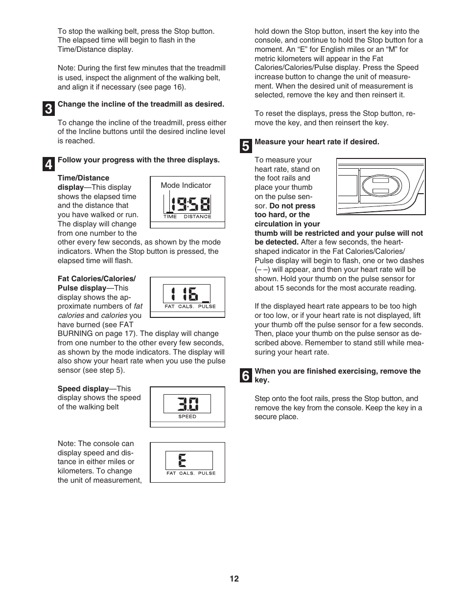 ProForm Crosswalk PFTL311340 User Manual | Page 12 / 22