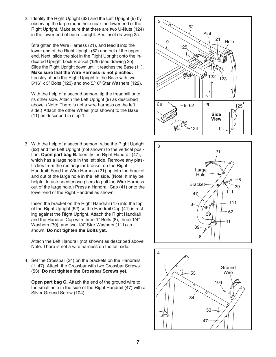ProForm Crosswalk PFTL311340 User Manual | Page 7 / 22