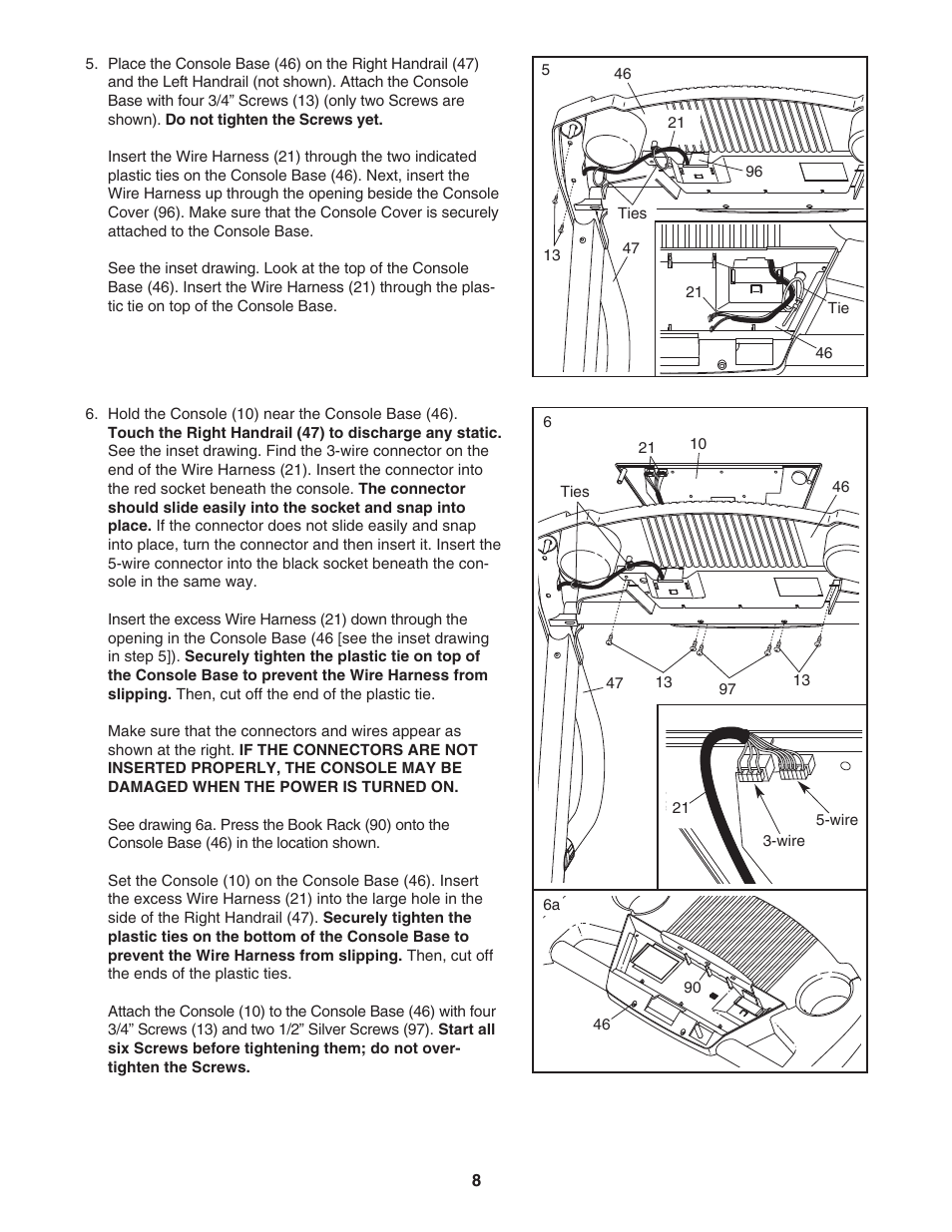 ProForm Crosswalk PFTL311340 User Manual | Page 8 / 22