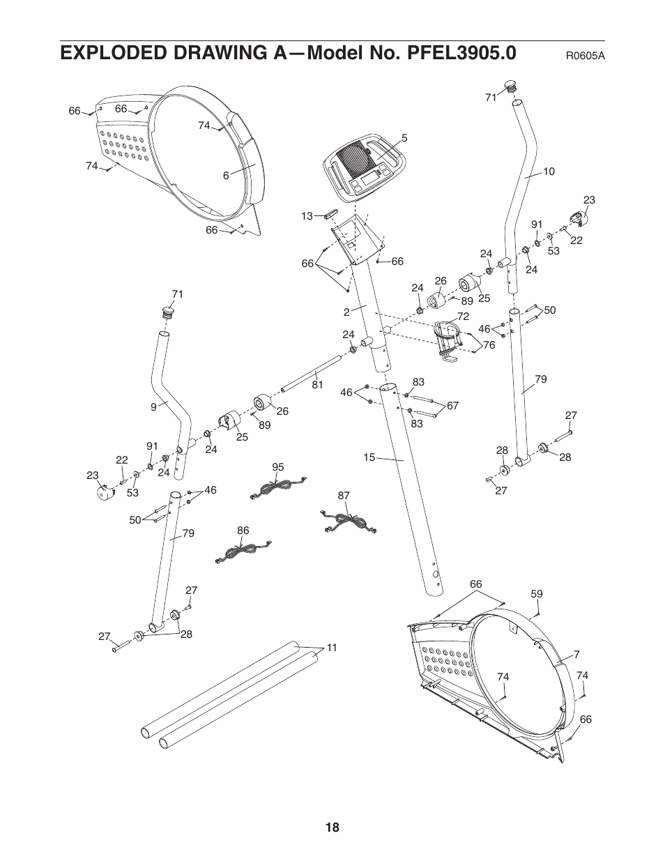 ProForm PFEL3905.0 User Manual | Page 18 / 20