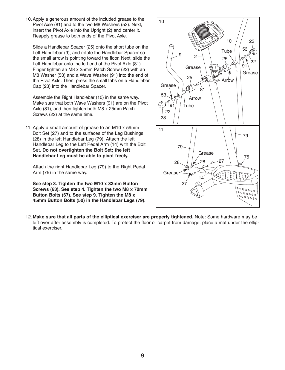 ProForm PFEL3905.0 User Manual | Page 9 / 20