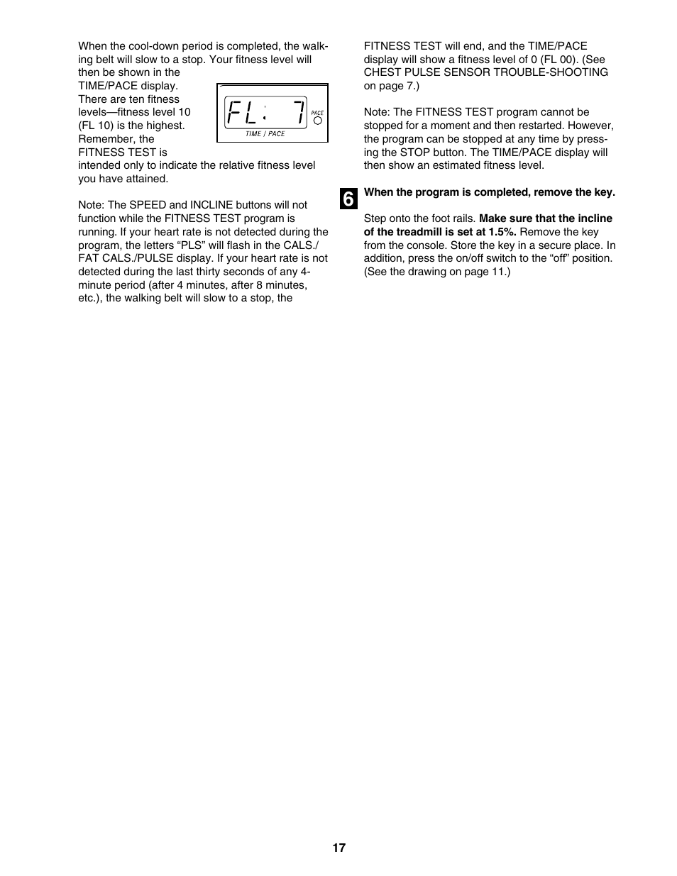 ProForm 795 User Manual | Page 17 / 30