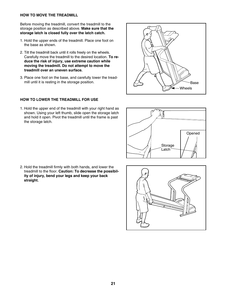 ProForm 795 User Manual | Page 21 / 30