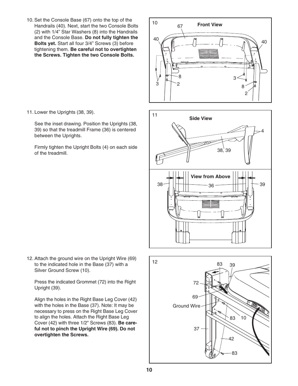 ProForm AT 500 PFTL49906.0 User Manual | Page 10 / 28