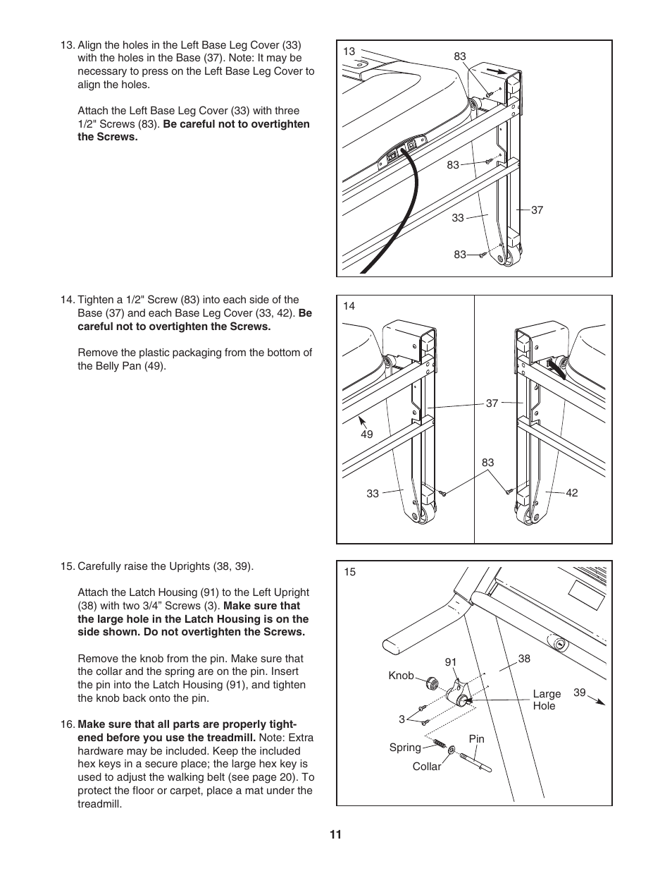 ProForm AT 500 PFTL49906.0 User Manual | Page 11 / 28