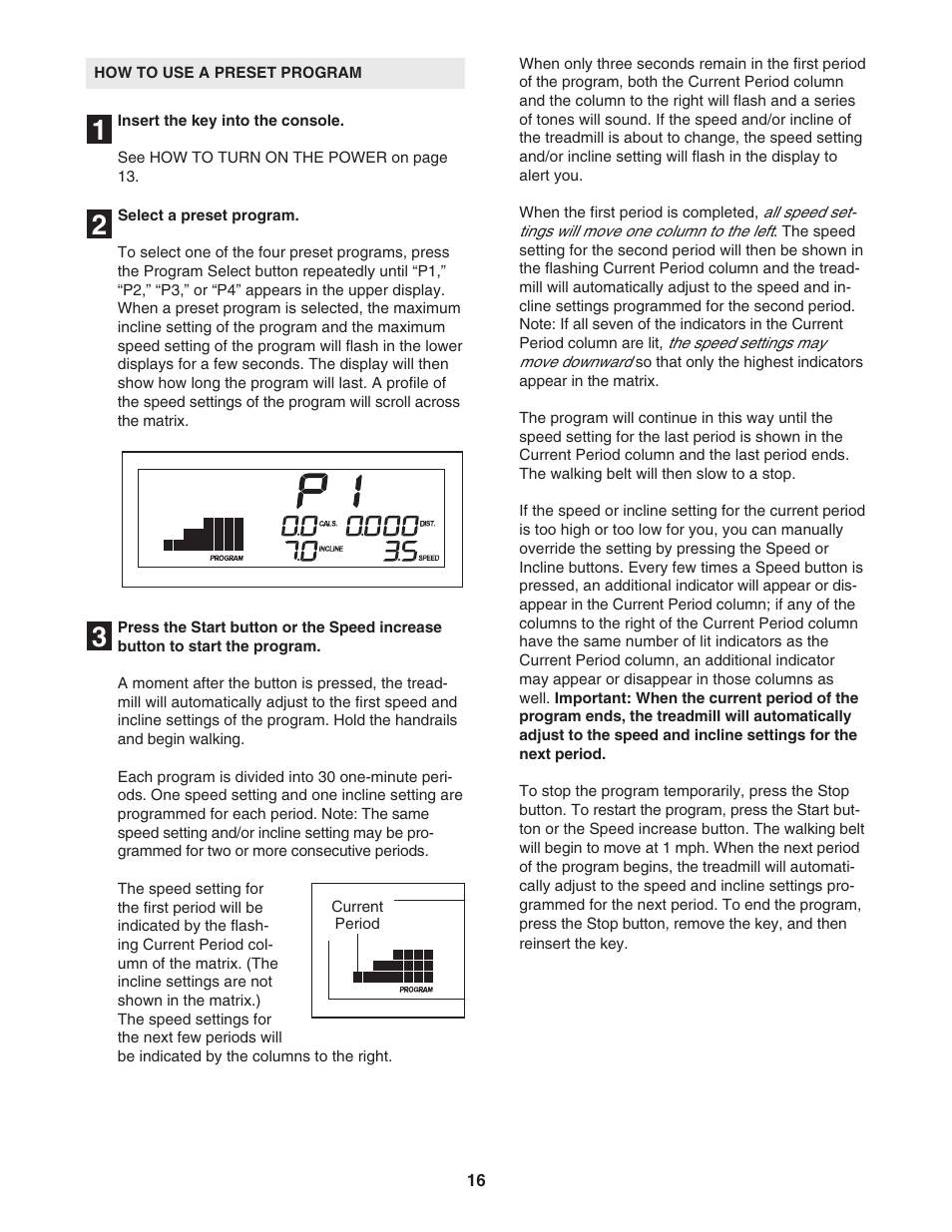 ProForm AT 500 PFTL49906.0 User Manual | Page 16 / 28