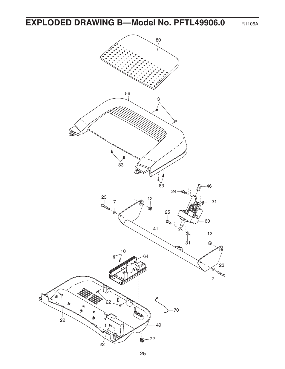 ProForm AT 500 PFTL49906.0 User Manual | Page 25 / 28