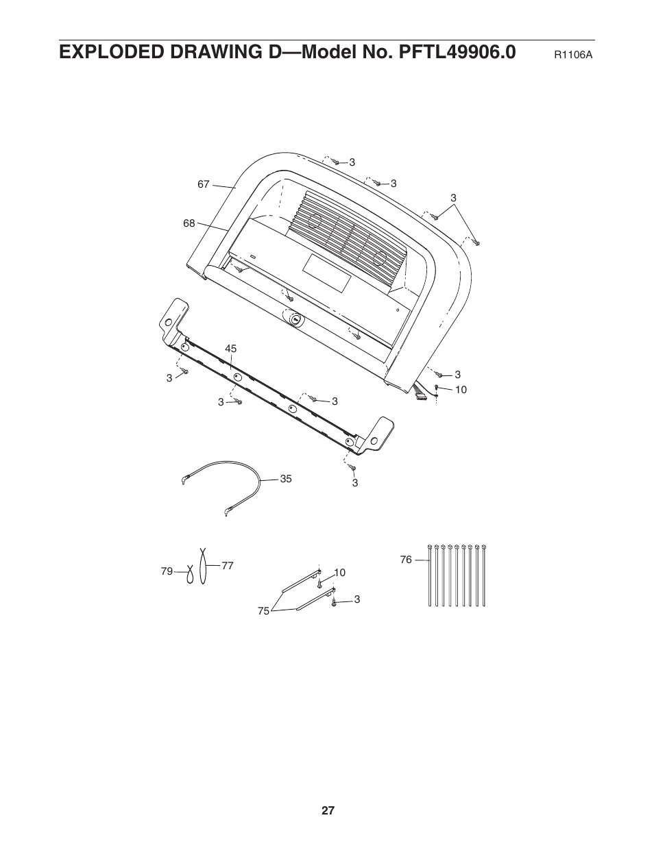 ProForm AT 500 PFTL49906.0 User Manual | Page 27 / 28