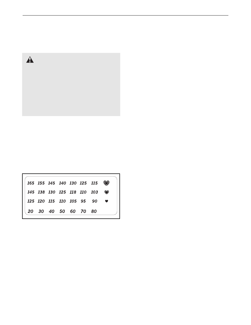 Conditioning guidelines, Warning | ProForm PFEX34310 User Manual | Page 13 / 16