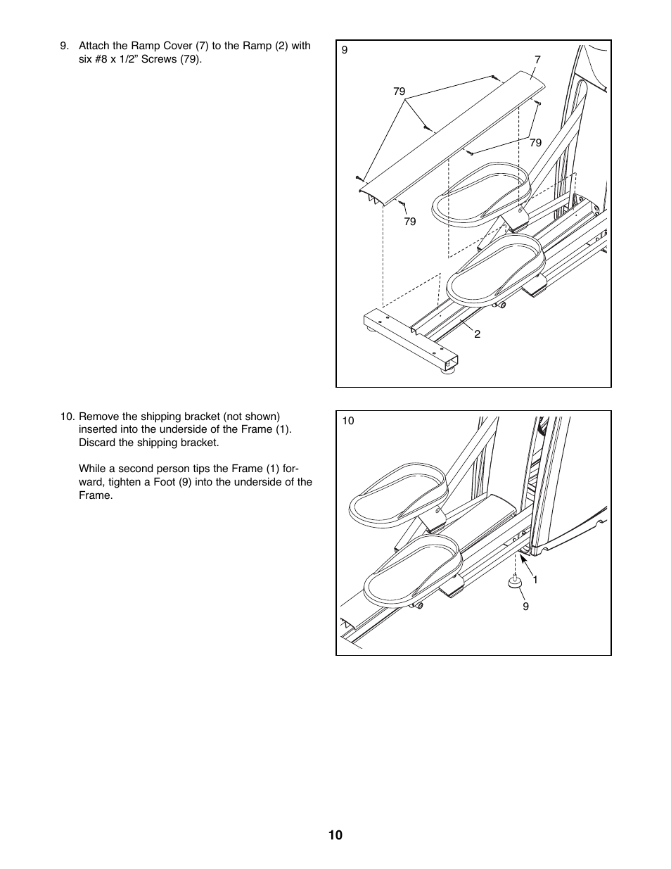 ProForm 800 PFEL57907.0 User Manual | Page 10 / 24