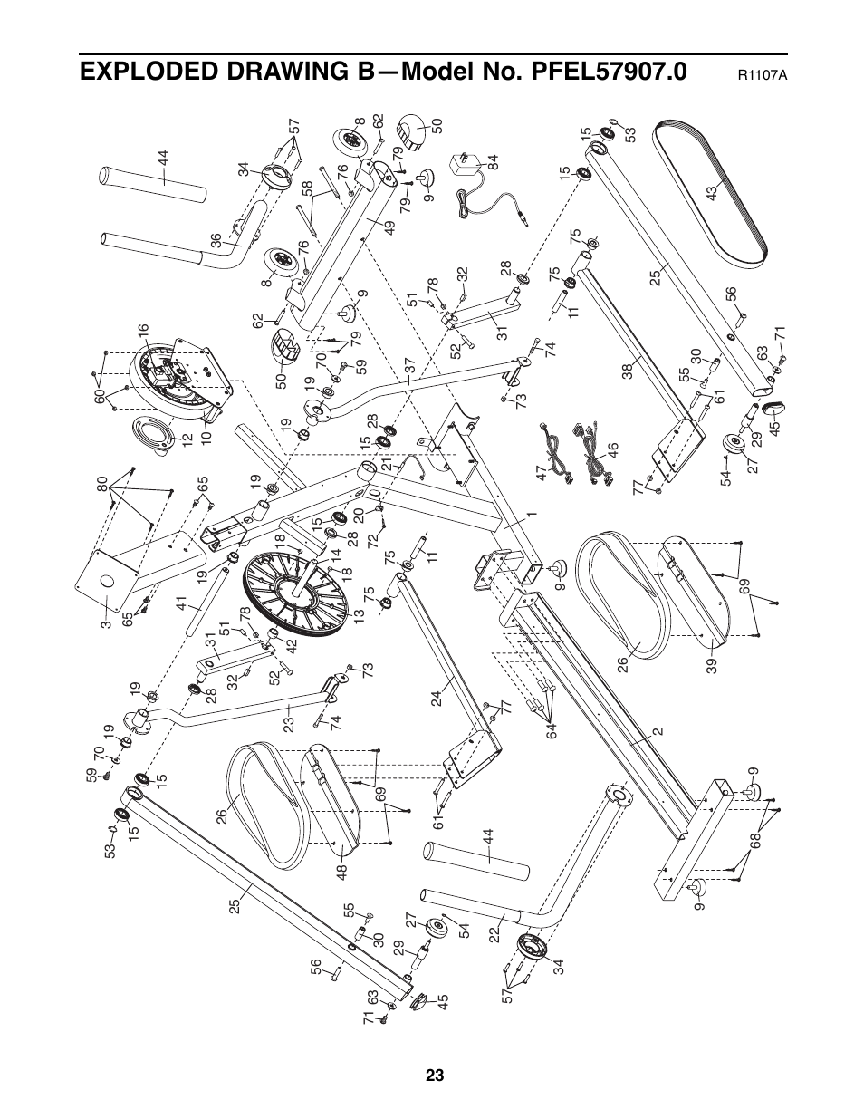 ProForm 800 PFEL57907.0 User Manual | Page 23 / 24