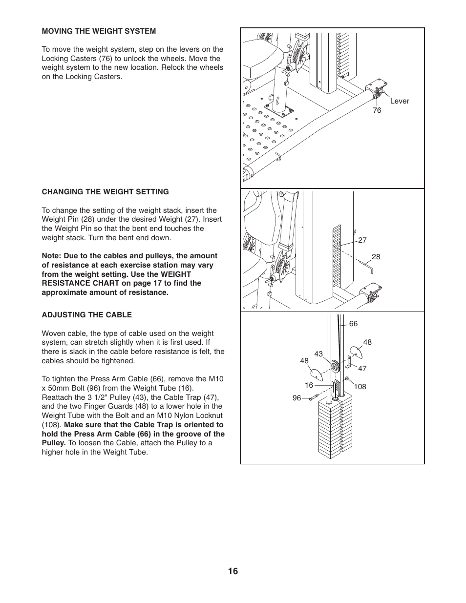 ProForm Fusion PFSY6806.0 User Manual | Page 16 / 24