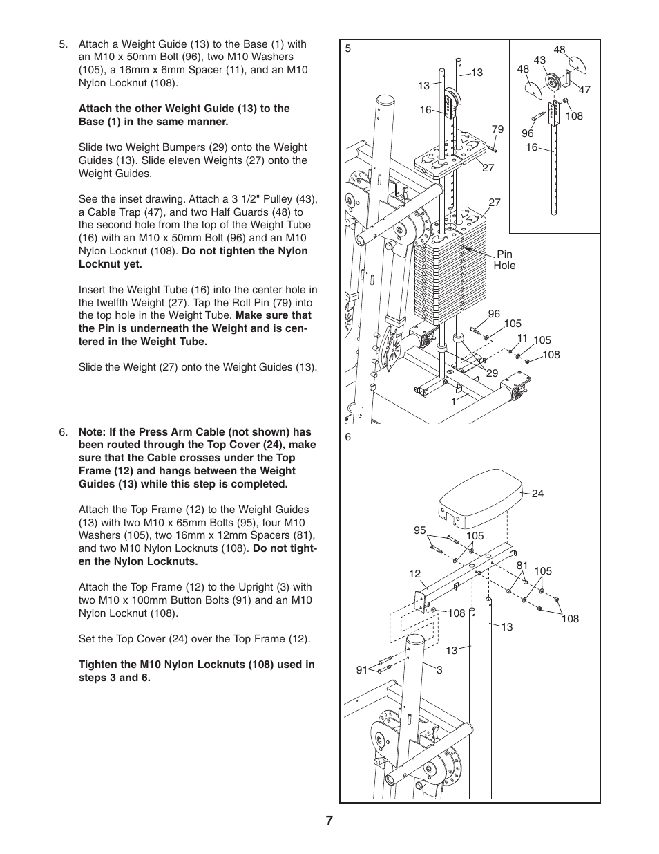 ProForm Fusion PFSY6806.0 User Manual | Page 7 / 24