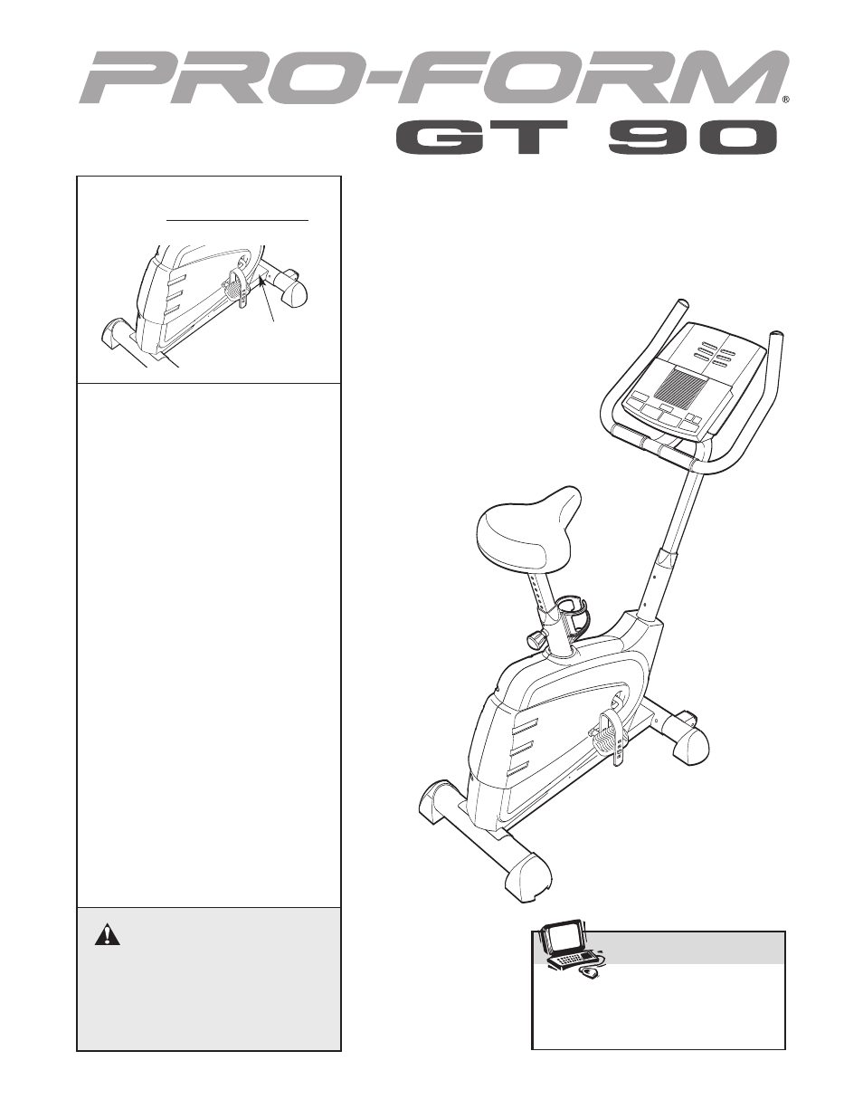 ProForm GT 90 PFEX4986.0 User Manual | 24 pages