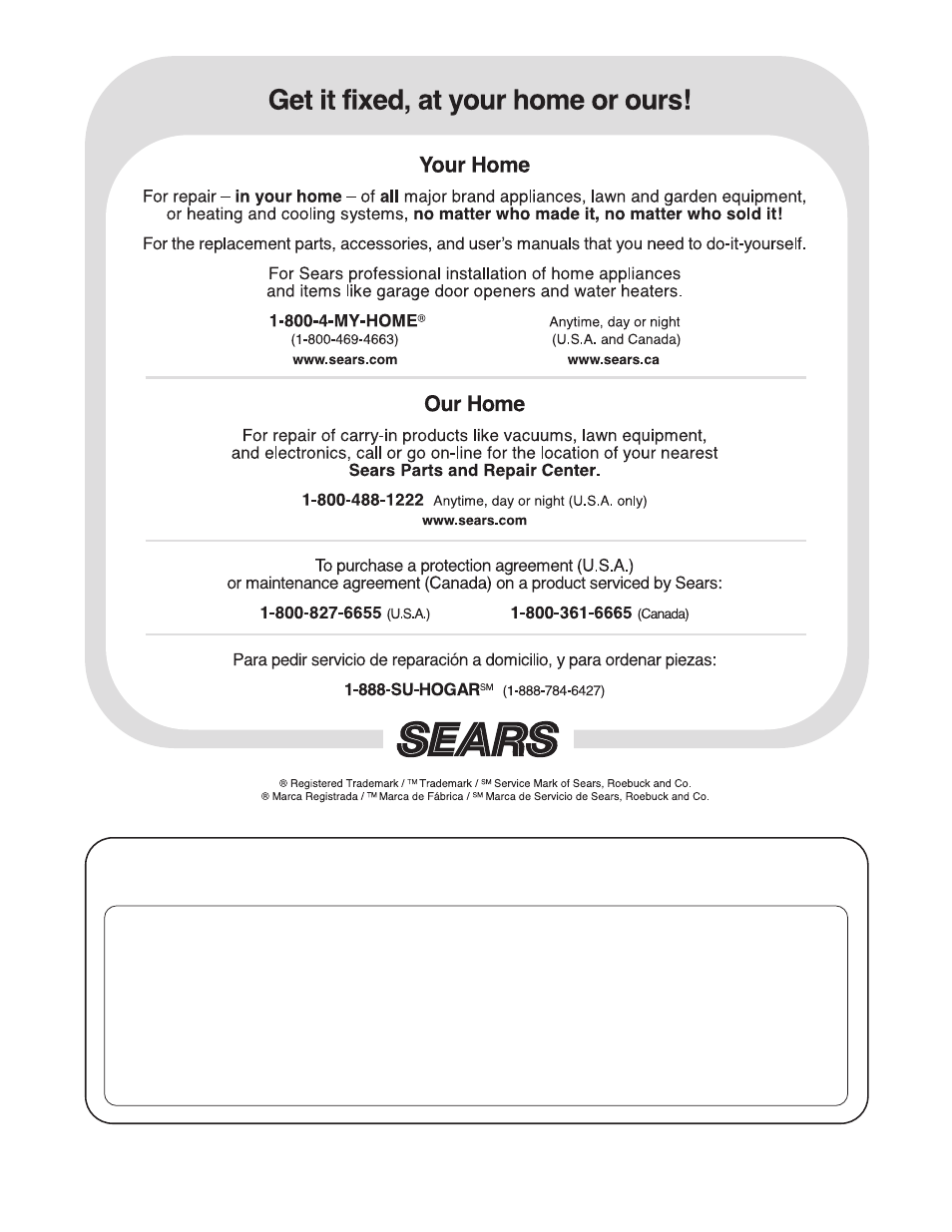 Full 90 day warranty | ProForm 820 User Manual | Page 24 / 24