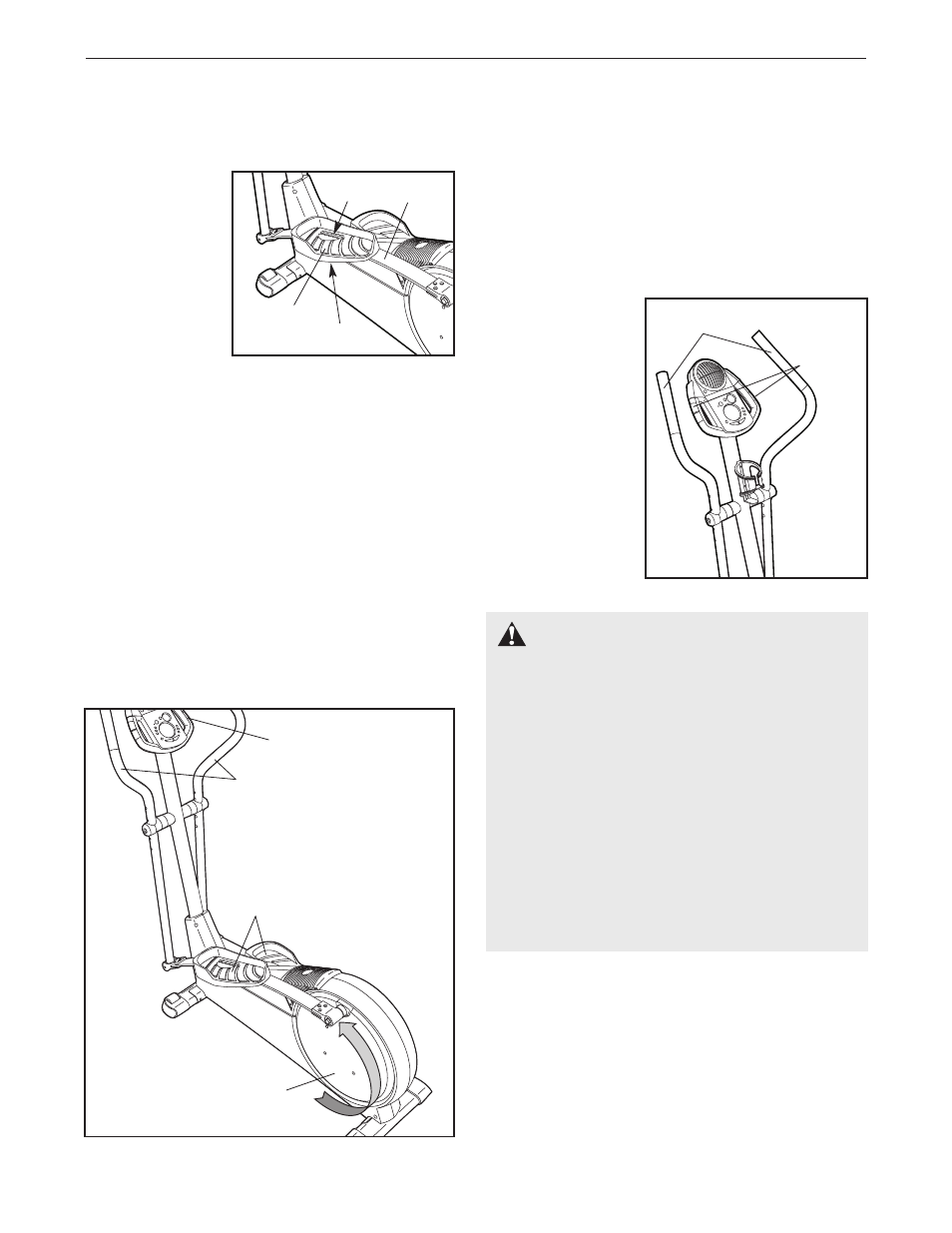 How to use the elliptical crosstrainer, Caution | ProForm 820 User Manual | Page 9 / 24
