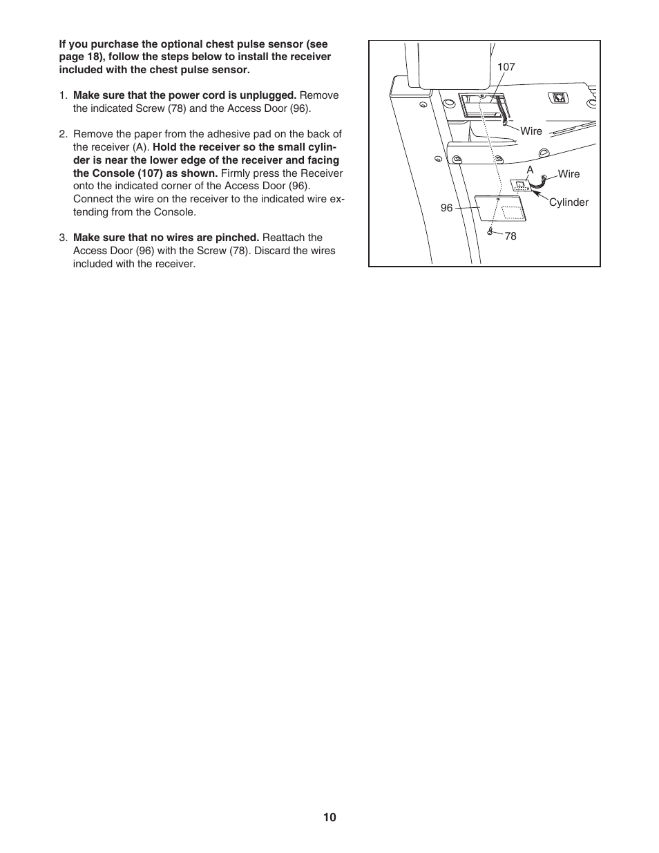 ProForm C500 PFTL57105.2 User Manual | Page 10 / 30