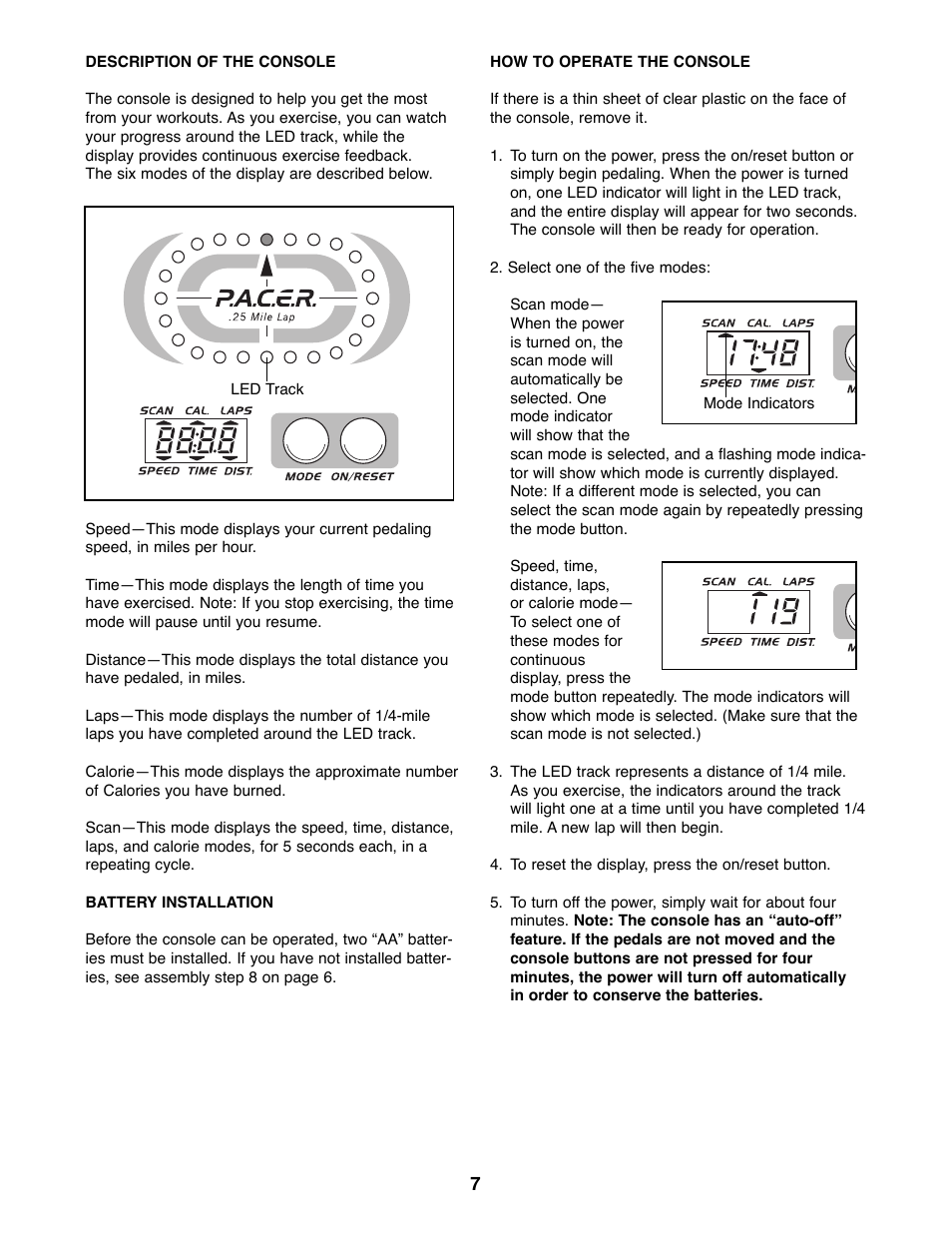 ProForm 831.288272 User Manual | Page 7 / 12