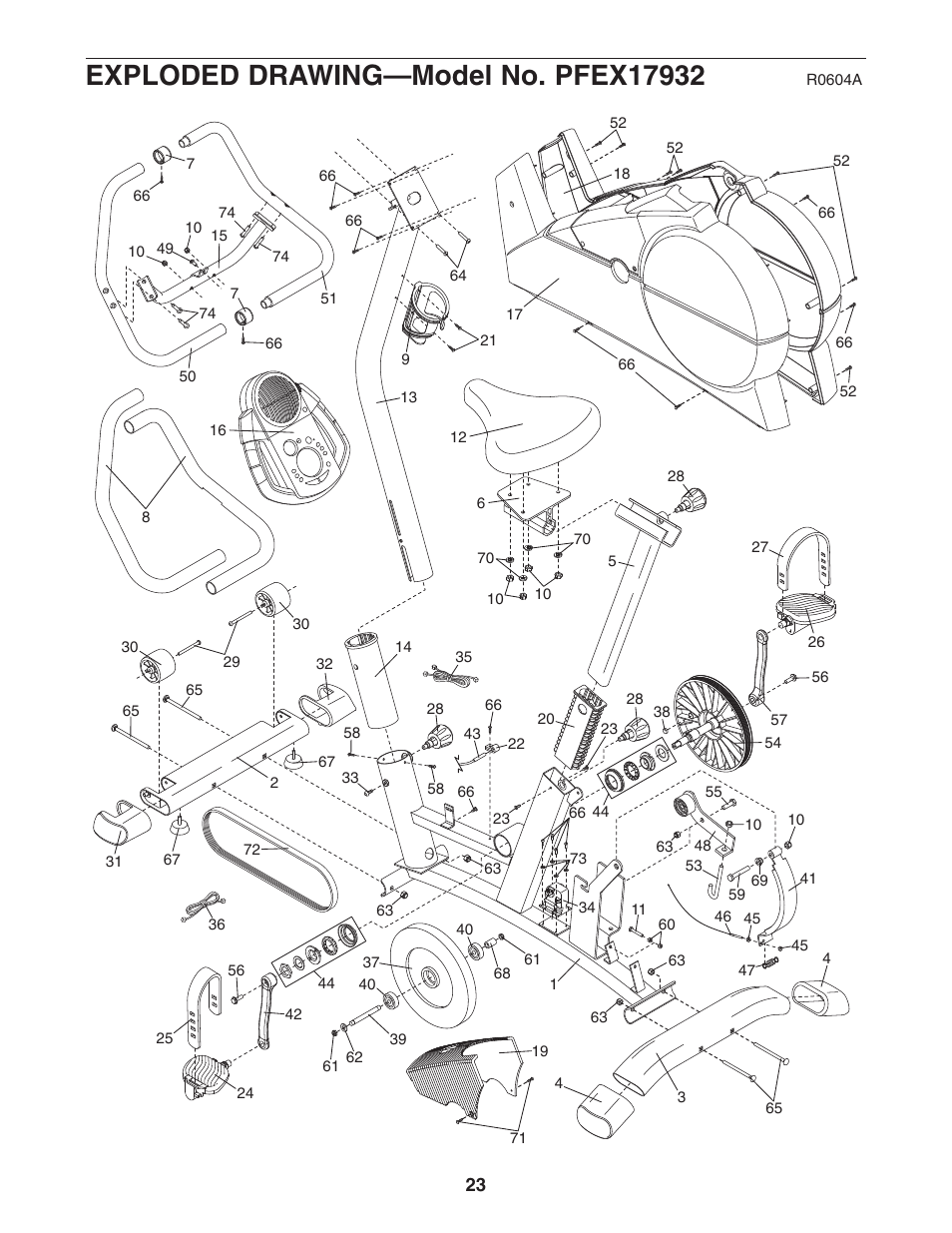 ProForm PFEX17932 User Manual | Page 23 / 24