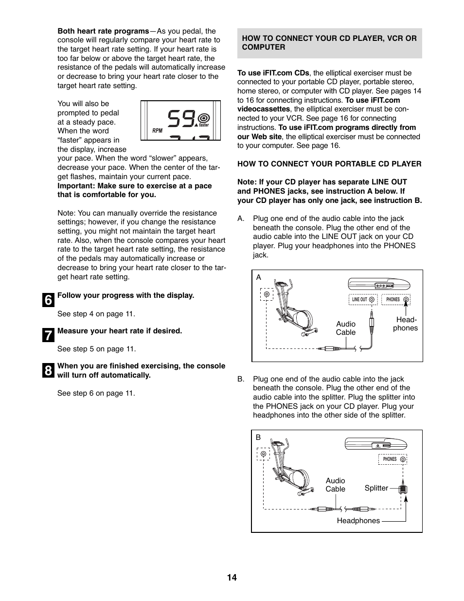 ProForm PFEVEL2786.0 User Manual | Page 14 / 24