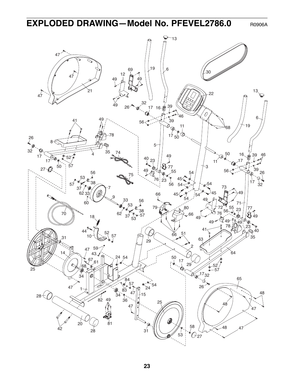 ProForm PFEVEL2786.0 User Manual | Page 23 / 24