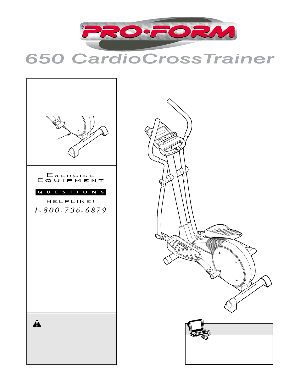 ProForm 650 831.285370 User Manual | 16 pages