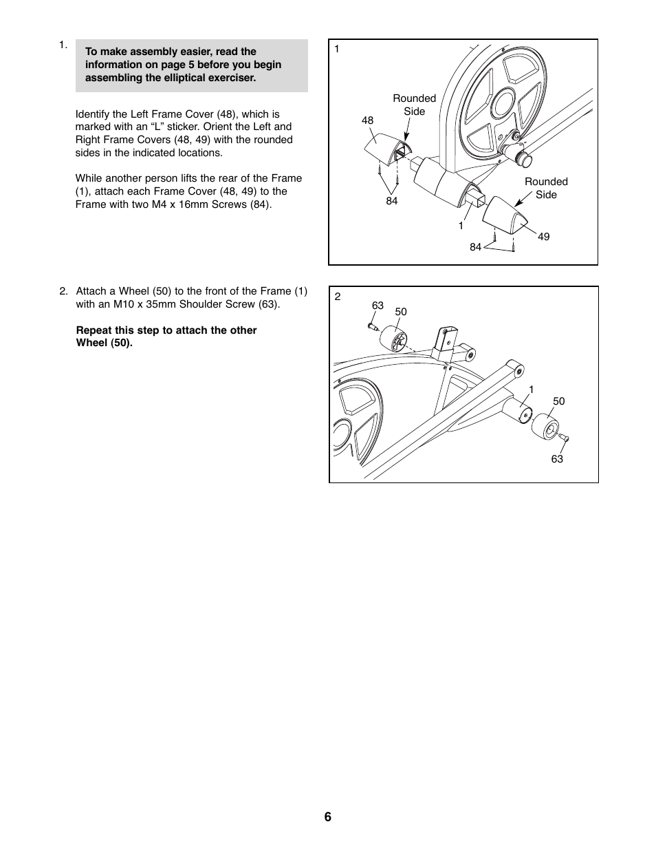 ProForm 831.23743.1 User Manual | Page 6 / 28