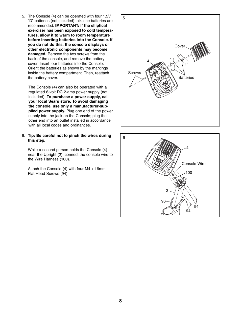 ProForm 831.23743.1 User Manual | Page 8 / 28