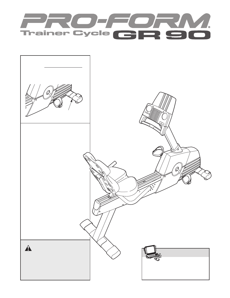 ProForm TrainerCycle PFEX38440 User Manual | 24 pages