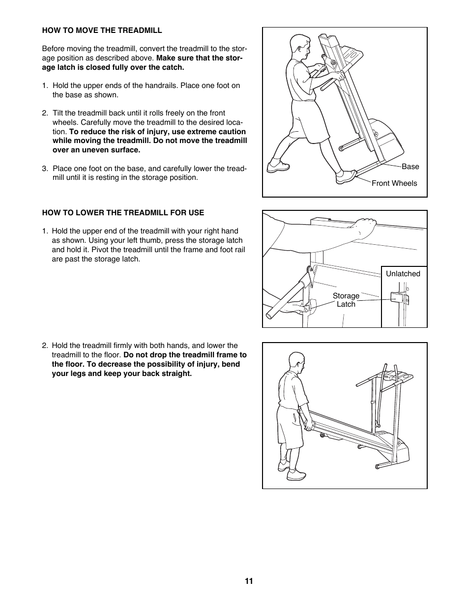 ProForm Crosswalk 395CW 831.299410 User Manual | Page 11 / 18