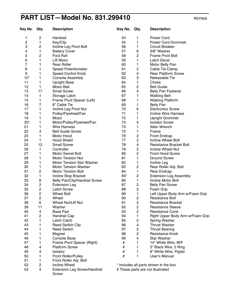 ProForm Crosswalk 395CW 831.299410 User Manual | Page 16 / 18