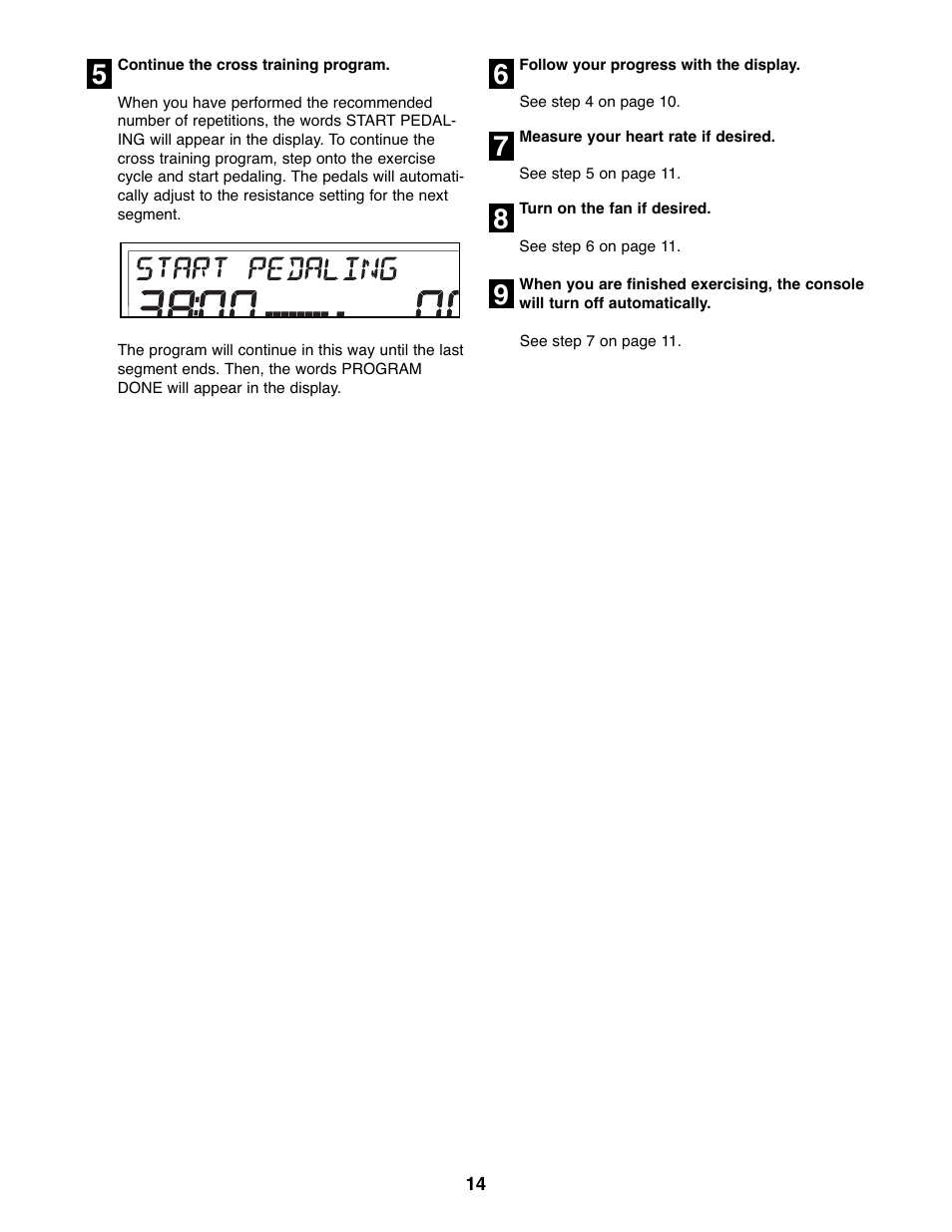 ProForm XP 100 U 831.21641.0 User Manual | Page 14 / 20