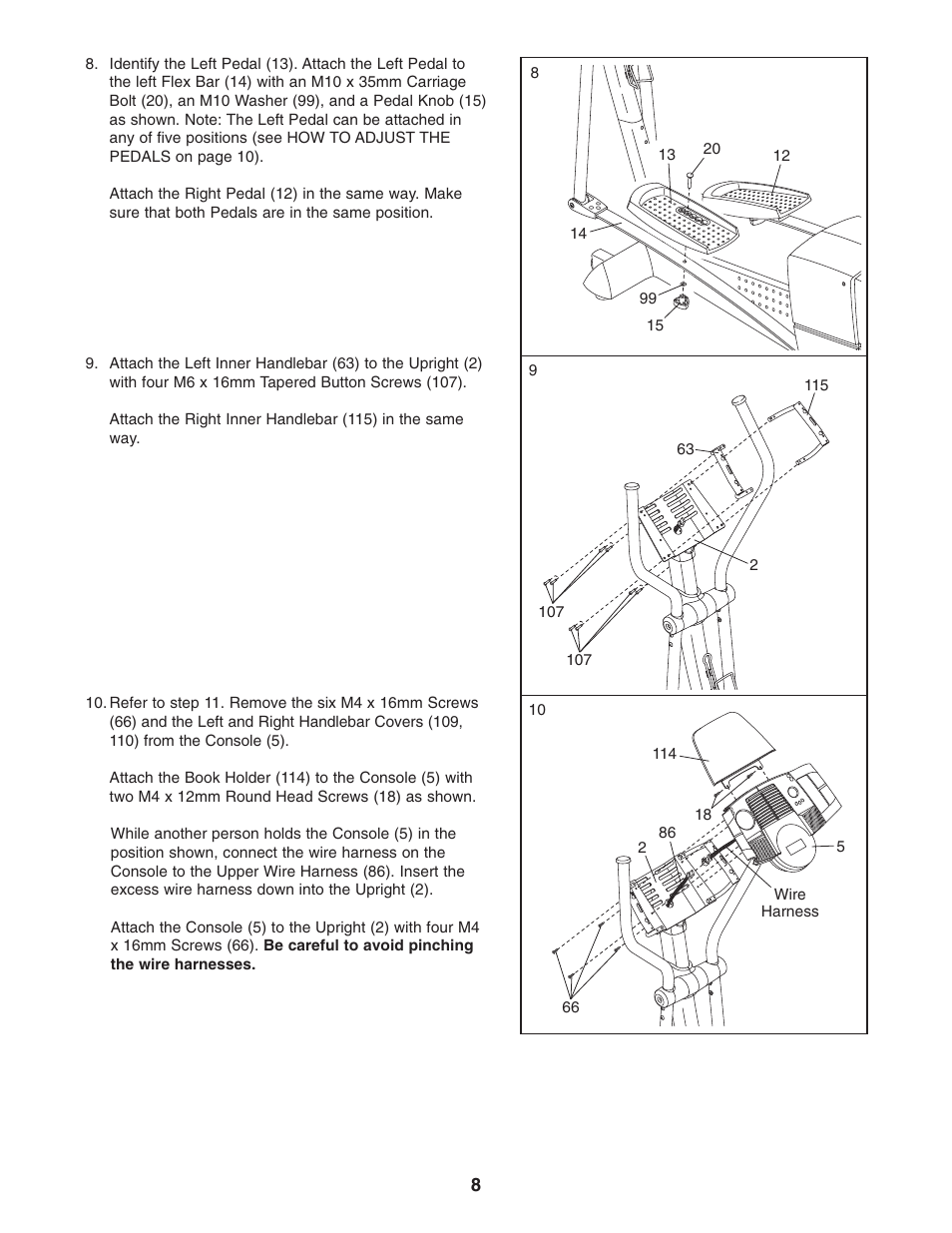 ProForm PFEL71031 User Manual | Page 8 / 24