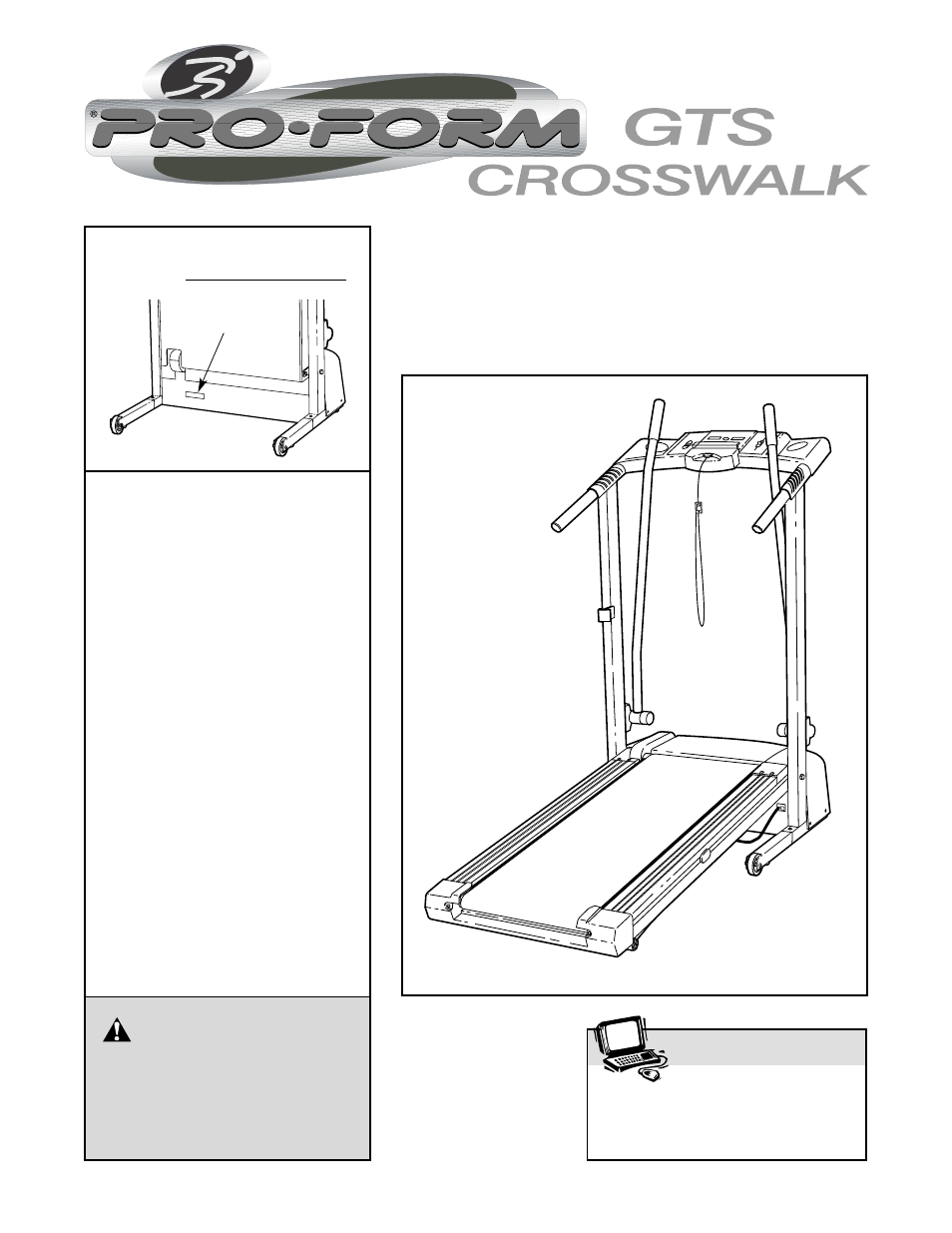 ProForm Crosswalk PFTL39710 User Manual | 19 pages