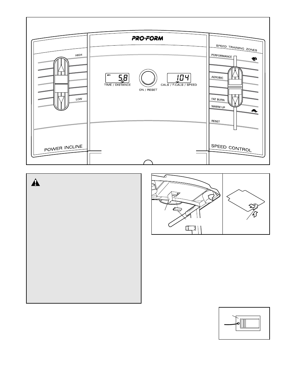 Caution | ProForm 831.299210 User Manual | Page 8 / 18