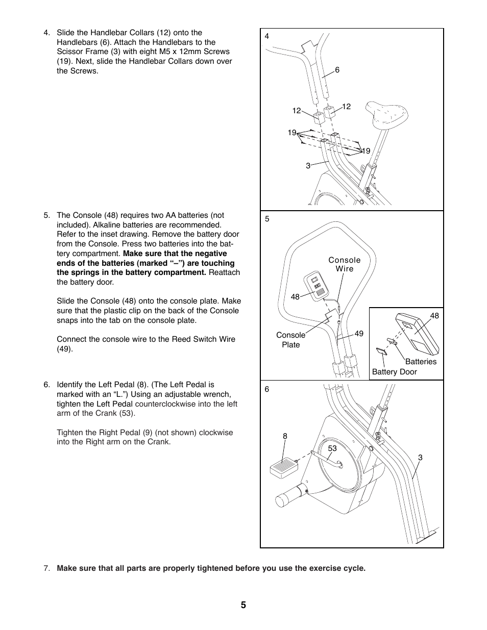 ProForm 900L 831.288230 User Manual | Page 5 / 12