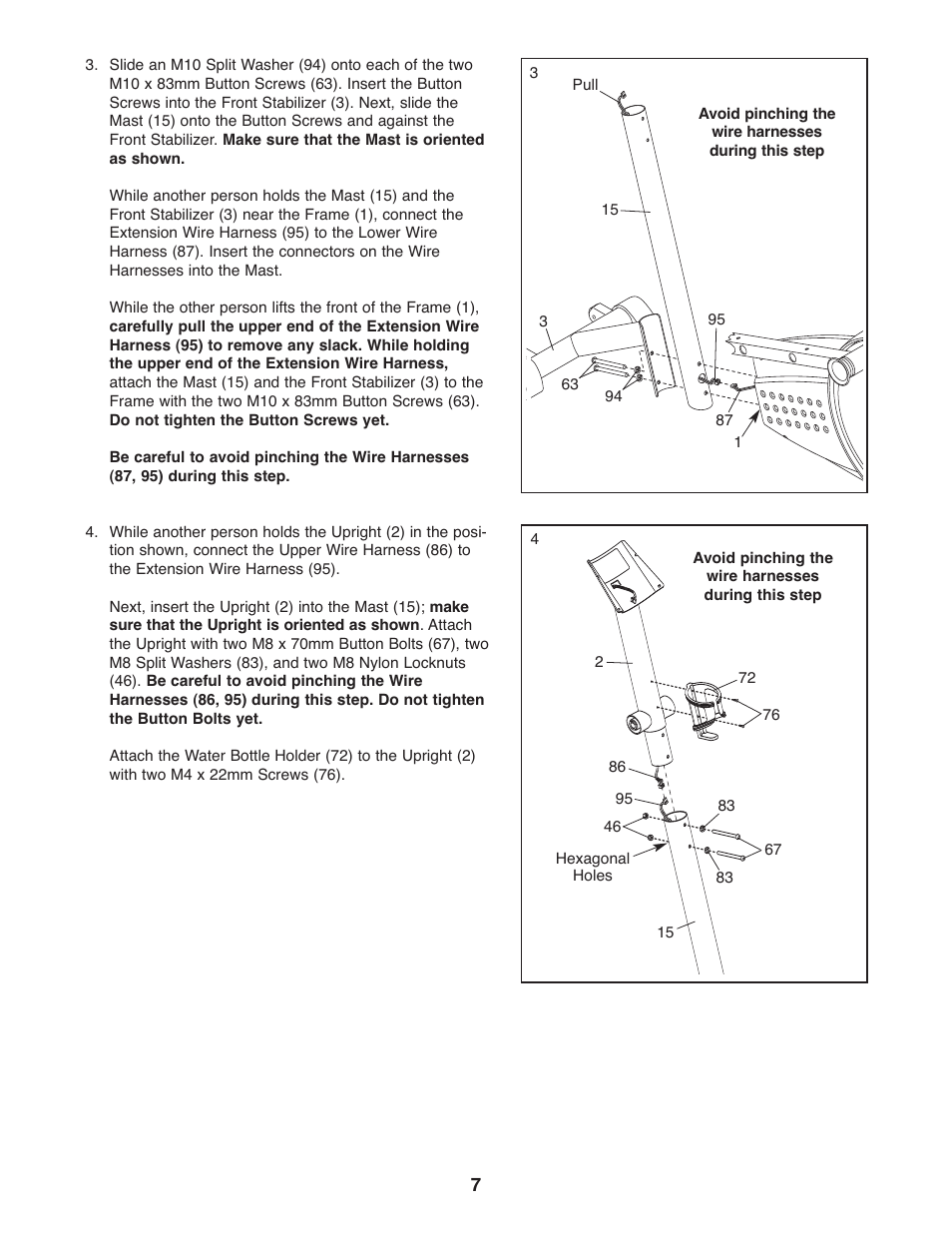 ProForm STRIDE SELECT PFEL3926.0 User Manual | Page 7 / 24