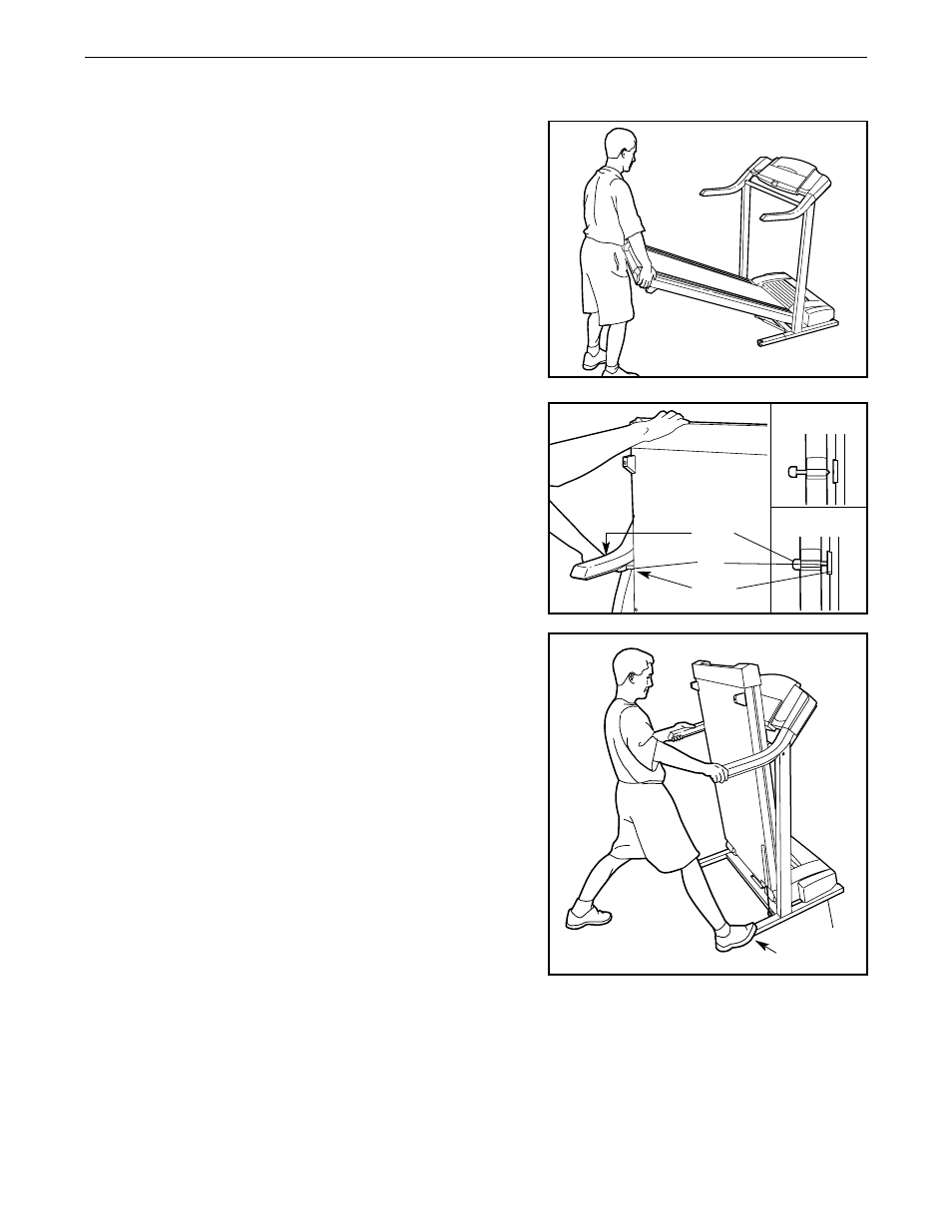 How to fold and move the treadmill | ProForm CR 610 PFTL55810 User Manual | Page 15 / 26