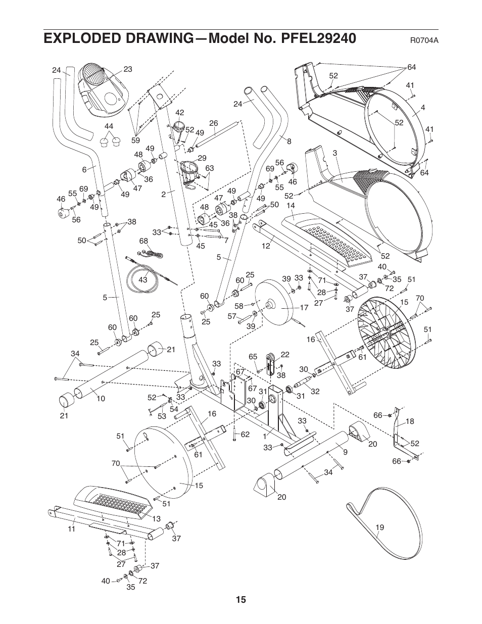 ProForm PFEL29240 User Manual | Page 15 / 16