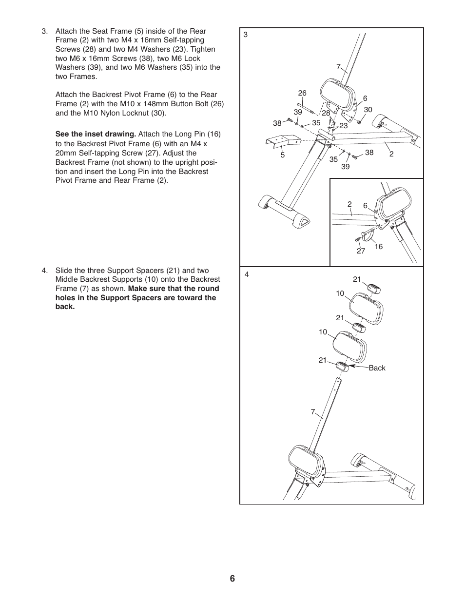ProForm PFBE1144.0 User Manual | Page 6 / 16