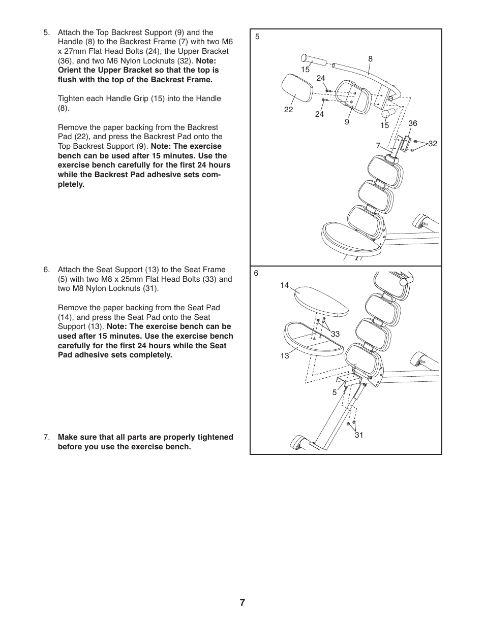ProForm PFBE1144.0 User Manual | Page 7 / 16