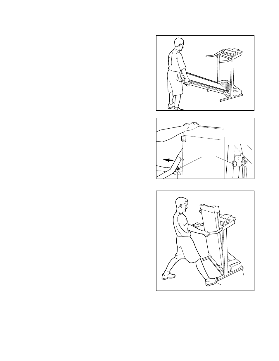 How to fold and move the treadmill | ProForm 831.299520 User Manual | Page 10 / 18