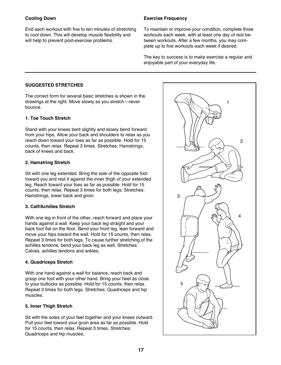 ProForm 831.298302 User Manual | Page 17 / 22