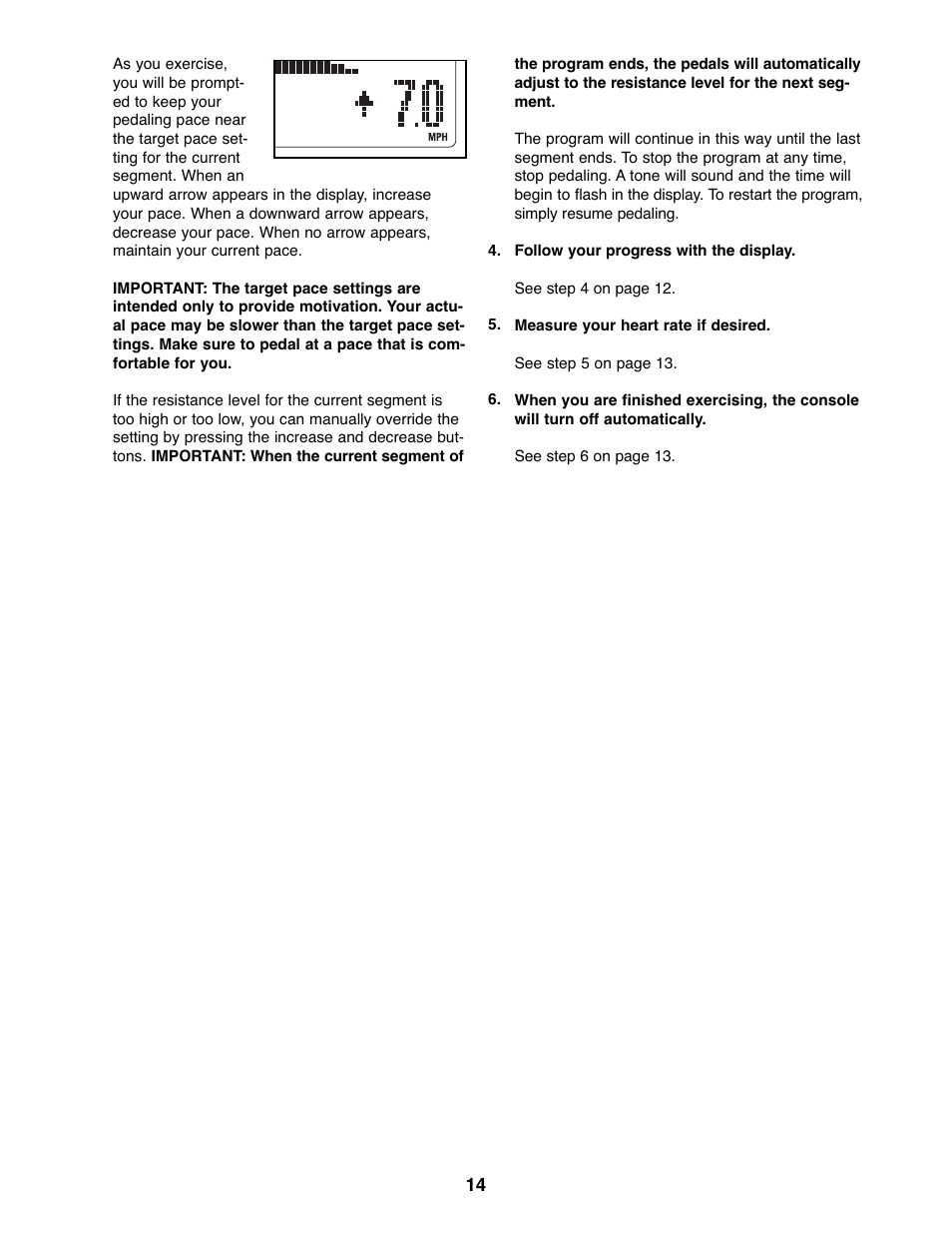 ProForm 450 UR PFEX44177.2 User Manual | Page 14 / 24