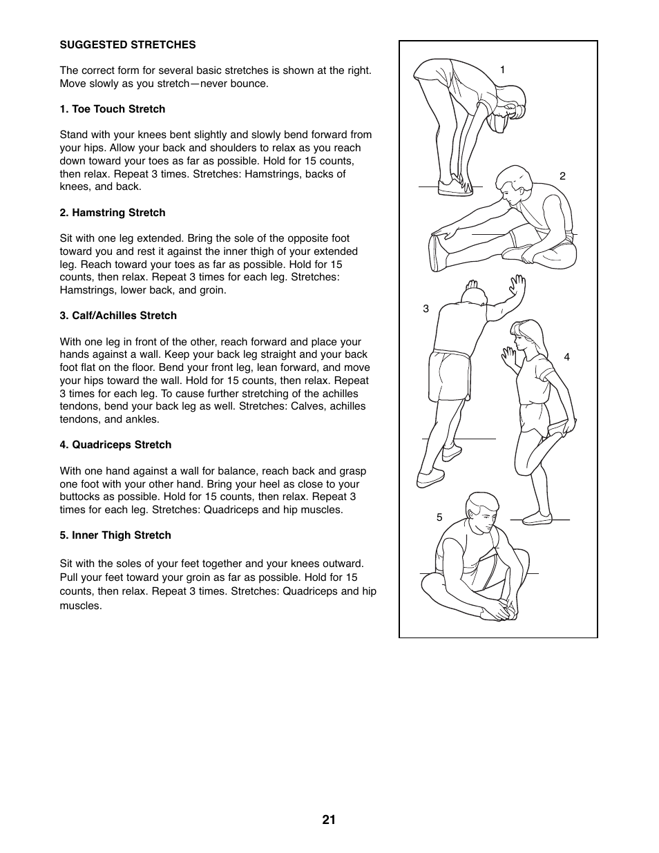 ProForm 450 UR PFEX44177.2 User Manual | Page 21 / 24