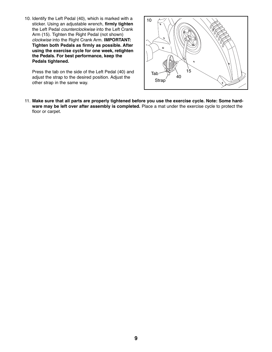 ProForm 450 UR PFEX44177.2 User Manual | Page 9 / 24