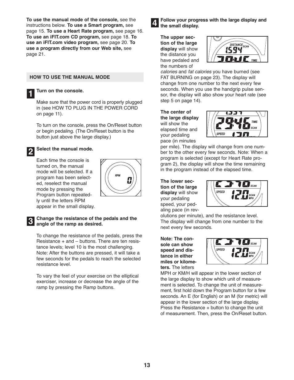 ProForm PFEL13032 User Manual | Page 13 / 28