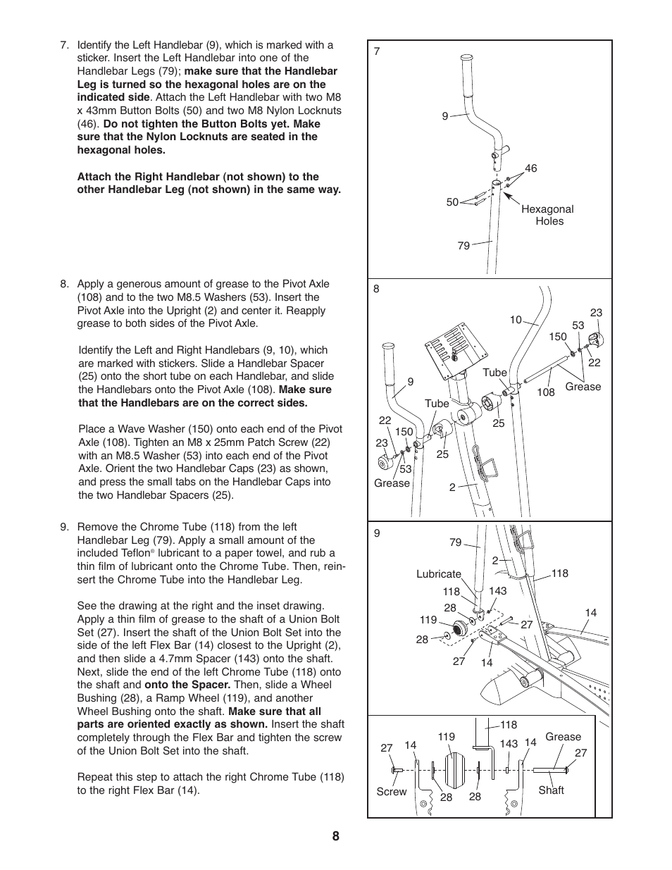 ProForm PFEL13032 User Manual | Page 8 / 28